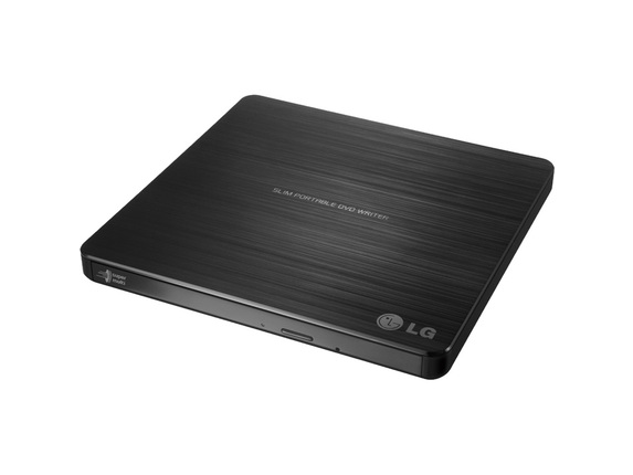 Image for LG GP60NB50 External Ultra Slim Portable DVDRW Black - Retail Pack - DVD-RAM/&#177;R/&#177;RW Support - 24x CD Read/24x CD Write from HP2BFED