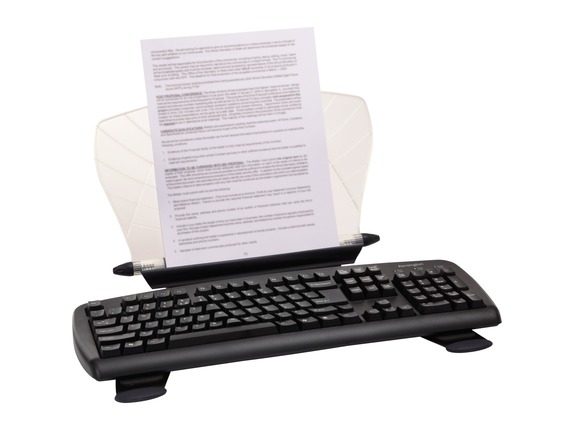 Image for Kensington InSight InLine Copyholder with SmartFit System - 9" x 16.3" x 2.8" x - Metal, Rubber - 1 from HP2BFED