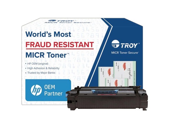 Image for Troy Toner Secure Original MICR Toner Cartridge - Alternative for Troy, HP - Black - Laser - 35000 Pages - 1 Pack from HP2BFED