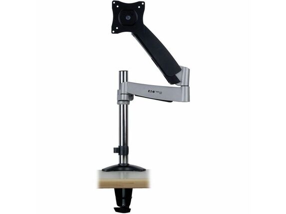 Image for Tripp Lite Full-Motion Display TV Desk Mount Arm Swivel Tilt 13" to 27" Monitors - 20 lb Load Capacity - Metal - Black from HP2BFED