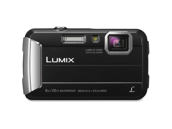 Image for Panasonic Lumix TS30 16 Megapixel Compact Camera - Black - 1/2.33" Sensor - Autofocus - 2.7"LCD - 4x Optical Zoom - 4x Digital Z from HP2BFED