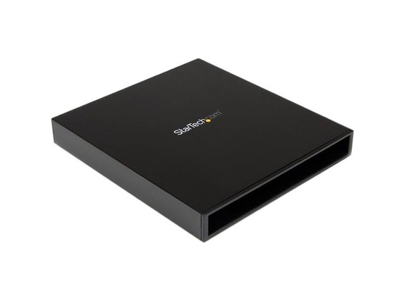 Image for StarTech.com USB 3.0 to Slimline SATA ODD Enclosure for Blu-ray and DVD ROM drives - 1 x Total Bay - 1 x 5.25" Bay - Aluminum, P from HP2BFED