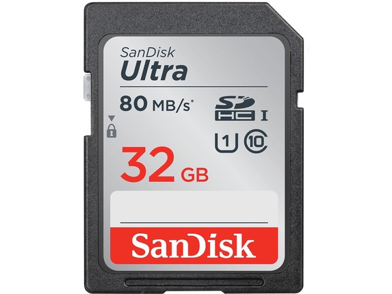 Image for SanDisk Ultra 32 GB UHS-I SDXC - 80 MB/s Read - 10 Year Warranty from HP2BFED