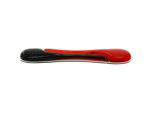 Image for Kensington Duo Gel Keyboard Wrist Rest - 1.50" x 5.16" x 22.63" Dimension - Black, Red - Gel - 1 Pack from HP2BFED