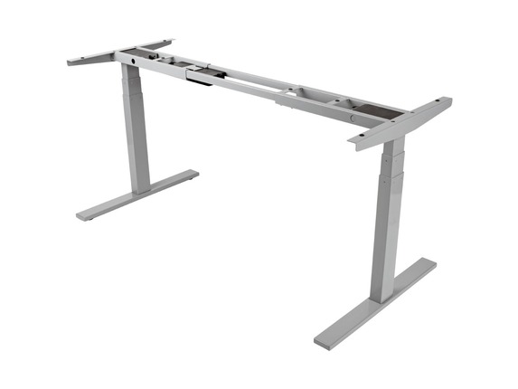 Image for Tripp Lite WorkWise Sit Stand Adjustable Electric Desk Base for Standing Desk Gray - 2 Legs - 49" Height x 72" Width x 22.64" De from HP2BFED