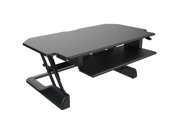 Image for Ergotech Freedom Desk - Height Adjustable Standing Desk - Rectangle Top - 41.30" Table Top Width x 25.10" Table Top Depth x 0.50 from HP2BFED