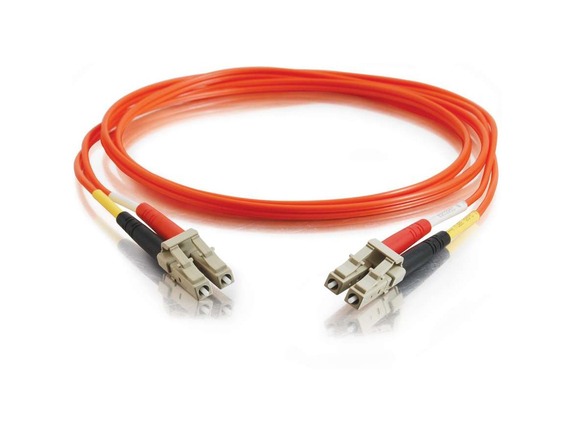 Image for C2G 3m LC-LC 50/125 Duplex Multimode OM2 Fiber Cable - Orange - 10ft - 3m LC-LC 50/125 Duplex Multimode OM2 Fiber Cable - Orange from HP2BFED