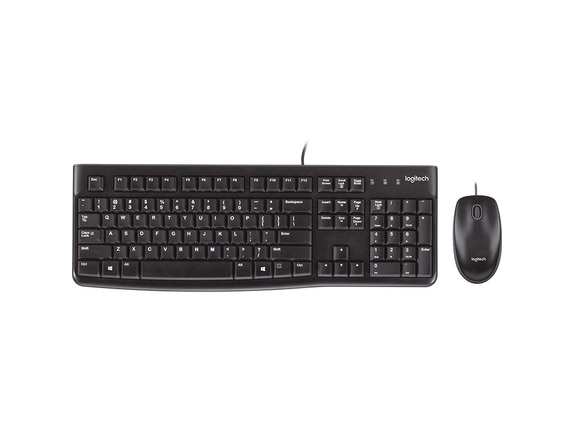 Image for Logitech MK120 Keyboard & Mouse - English (US) - Compatible with Computer from HP2BFED