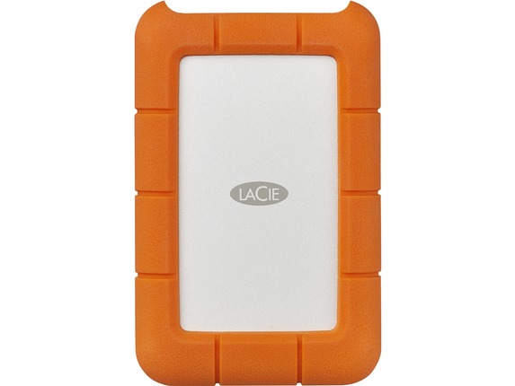 Image for LaCie Rugged STFR4000800 4 TB Desktop Hard Drive - 2.5" External - Orange - USB Type C from HP2BFED