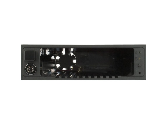 Image for CRU Data Express DX175 Drive Bay Adapter for 5.25" - Serial ATA/600, 6Gb/s SAS Host Interface Internal - Black - 1 x Total Bay - from HP2BFED