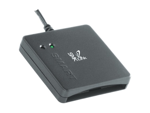 Image for Adesso TAA-Compliant Smart Card Reader - Contact - Cable - USB - Black - TAA Compliant from HP2BFED