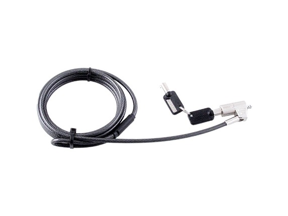 Image for CODi Ultraslim Cable Lock - Galvanized Steel - 6ft - For Notebook, Desktop Computer, Docking Station, Monitor from HP2BFED
