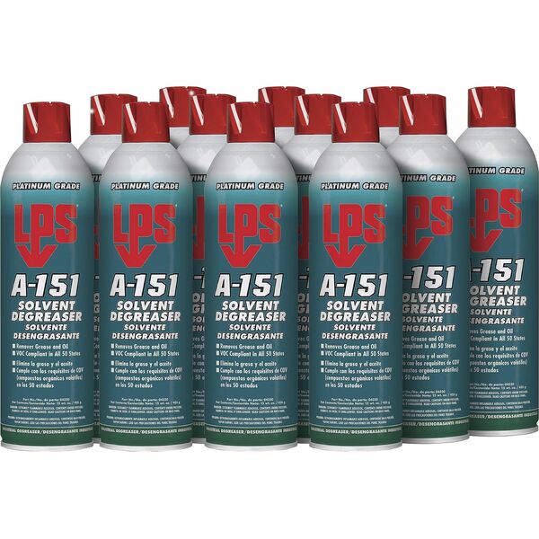 LPS A-151 Solvent Degreaser - Ready-To-Use/Concentrate - 15 fl oz (0.5 ...