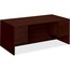 HON 10500 Series 3/4-Height Double Pedestal Desk, 72w x 36d x 29-1/2h, Mahogany Thumbnail 1