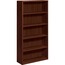 HON 10700 Series Wood Bookcase, Five Shelf, 36w x 13 1/8d x 71h, Mahogany Thumbnail 1