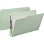 Smead Two Inch Expansion Fastener Folder, 1/3 Top Tab, Legal, Gray Green, 25/Box Thumbnail 1