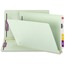 Smead Two Inch Expansion Folder, Two Fasteners, End Tab, Legal, Gray Green, 25/Box Thumbnail 1