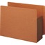 Smead 5 1/4" Exp File Pockets, Straight Tab, Letter, Brown, 10/Box Thumbnail 1