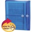Smead Poly String & Button Booklet Envelope, 9 3/4 x 11 5/8 x 1 1/4, Blue, 5/Pack Thumbnail 1