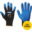 KleenGuard G40 Foam Nitrile Coated Gloves, Abrasion Resistant, Size 10, Extra Large, Black/Blue, 12 Pairs Of Gloves/Pack Thumbnail 1