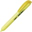 BIC Brite Liner Retractable Highlighter, Fluorescent Yellow Ink, Chisel Tip, Yellow/Black Barrel, Dozen Thumbnail 1