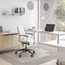 deflecto® SuperMat Frequent Use Chair Mat, Medium Pile Carpet, Beveled, 45x53 w/Lip, Clear Thumbnail 1