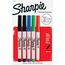 Sharpie Permanent Markers, Ultra Fine Point, Assorted Colors, 5/Set Thumbnail 1