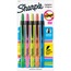 Sharpie Retractable Highlighters, Chisel Tip, Assorted Fluorescent Colors, 5/Set Thumbnail 1