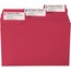 Smead SuperTab Colored File Folders, 1/3 Cut, Letter, Red, 100/Box Thumbnail 1