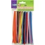 Creativity Street Regular Stems, 6" x 4mm, Metal Wire, Polyester, Assorted, 100/Pack Thumbnail 1