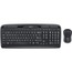 Logitech® MK320 Wireless Desktop Set, Keyboard/Mouse, USB, Black Thumbnail 1