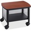 Safco Impromptu Under Table Printer Stand, 20-1/2w x 16-1/2d x 14-1/2h, Black/Cherry Thumbnail 1