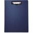 Baumgartens Portfolio Clipboard With Low-Profile Clip, 1/2" Capacity, 8 1/2 x 11, Blue Thumbnail 1