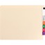 Smead Manila End Tab Classification Folder, 1 divider, Straight Cut Tab, 50/BX Thumbnail 1