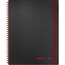 Black n' Red Twin Wire Poly Cover Notebook, Legal Rule, 11 x 8 1/2, 70 Sheets Thumbnail 1