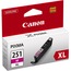 Canon® 6450B001 (CLI-251XL) ChromaLife100+ High-Yield Ink, Magenta Thumbnail 1