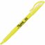 Sharpie Accent Pocket Style Highlighter, Chisel Tip, Fluorescent Yellow, Dozen Thumbnail 1