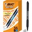 BIC Soft Feel Ballpoint Pen Value Pack, Retractable, Medium 1 mm, Assorted Ink and Barrel Colors, 36/Pack Thumbnail 1