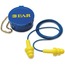 3M E·A·R UltraFit Multi-Use Earplugs, Corded, 25NRR, Yellow/Blue, 50 Pairs Thumbnail 1
