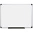 MasterVision Value Melamine Dry Erase Board, 36 x 48, White, Aluminum Frame Thumbnail 1