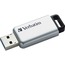 Verbatim® Store 'n' Go Secure Pro USB Flash Drive, 16GB, Silver Thumbnail 1