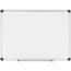 MasterVision Porcelain Value Dry Erase Board, 48 x 96, White, Aluminum Frame Thumbnail 1