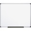MasterVision Value Lacquered Steel Magnetic Dry Erase Board, 48 x 72, White, Aluminum Frame Thumbnail 1