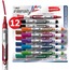 BIC Intensity Advanced Dry Erase Marker, Pocket-Style, Medium Bullet Tip, Assorted Colors, Dozen Thumbnail 1