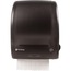 San Jamar® Simplicity Mechanical Roll Towel Dispenser, 15.25" x 13" x 10.25", Black Thumbnail 1
