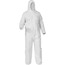 KleenGuard A35 Disposable Liquid/Particle Protection Hooded Coveralls, Elastic Wrists/Ankles, White, 2-XL, 25 Coveralls/Carton Thumbnail 1
