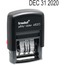 Trodat® Trodat Economy Stamp, Dater, Self-Inking, 1 5/8 x 3/8, Black Thumbnail 1