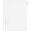 Avery Individual Legal Dividers Style, Letter Size, Avery-Style, Side Tab Dividers, #2, 25/PK Thumbnail 1