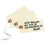 Avery Shipping Tags, Manila, Wired, 4 1/4" x 2 1/8", 1000/BX Thumbnail 1