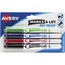 Marks-A-Lot® Pen-Style Dry Erase Markers, Bullet Tip, Assorted Colors, 4/ST Thumbnail 1